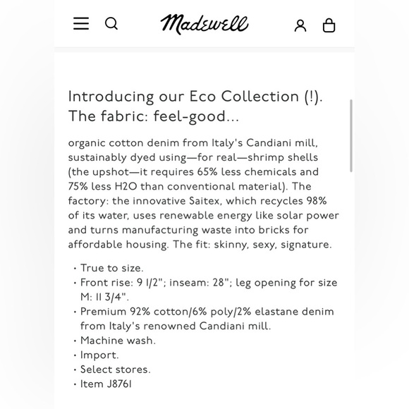 NWOT Madewell The Skinny Overalls in Elmdale Wash Side Zip Dark Blue XXS - Picture 9 of 9